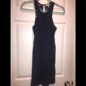 Navy Blue laced dress